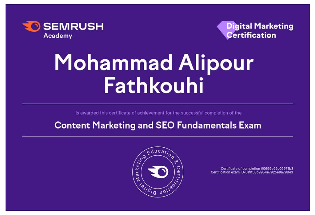 Content Marketing and SEO Fundamentals